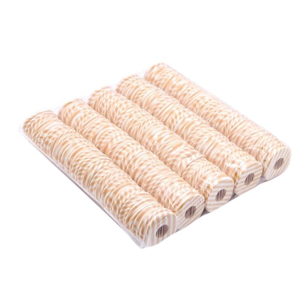 100Pcs Spools Fishing Winding Board Accessories,Wood Grain
