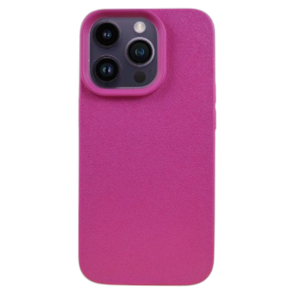 Sleek Matte Phone Case Compatible With IPH14 Pro - Pink