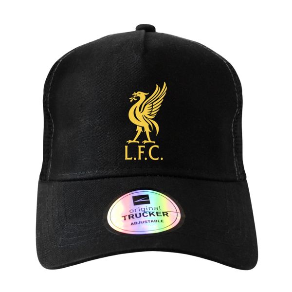 Liverpool Lfc Gold Trucker Cap image