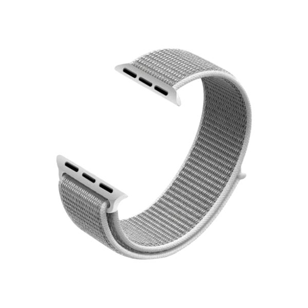 Breathable Soft Nylon Band For Apple Watch - Grey