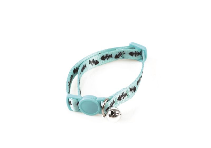 M-Pets Eco-Friendly Zany Cat Collar - Blue