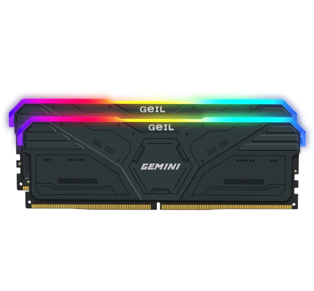 Geil Gemini 32GB RGB Kit (2x16GB) DDR5 6000MHz Ultra-Fast Gaming Memory