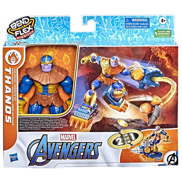 Marvel-Avengers Bend And Flex Fire Mission Thanos