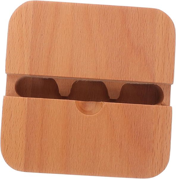 Wooden Mobile Phone Speaker Amplifier Stand Enhanced Audio Desktop Holder