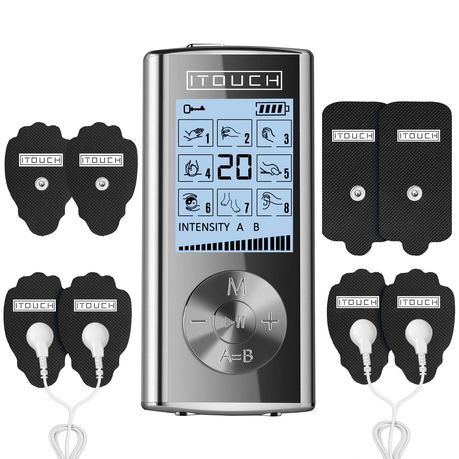 INFINITY Dual-Channel TENS Unit - 8 Modes, Rechargeable, Home Pain Therapy Image