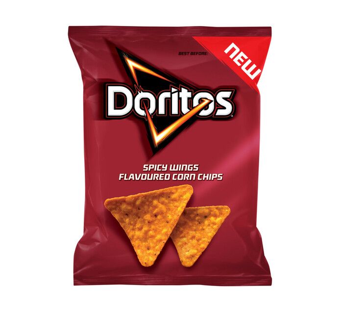 Simba Doritos Corn Chips - Spicy Wings (20 x 145g) | Buy Online in ...