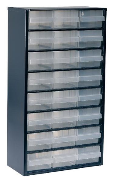 Raaco (2069900) Storage Cabinet, 24 Drawer, Steel