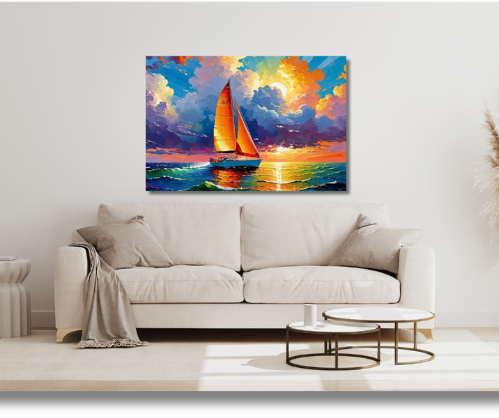 Canvas Wall Art Home Decor- Light Sail