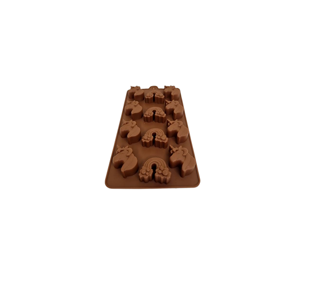 Silicone Rainbow &amp; Unicorn Chocolate Mould