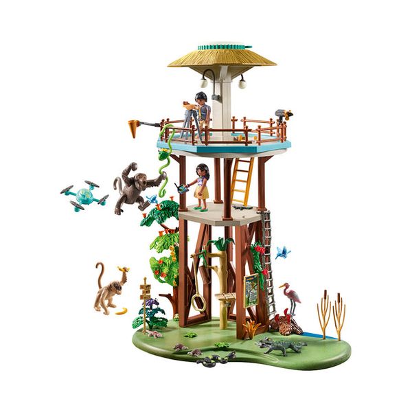 Playmobil Research Tower With Compass 71008