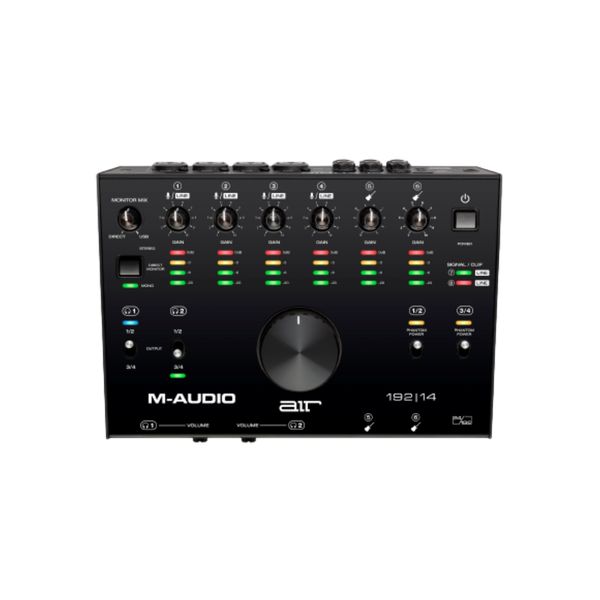M-Audio AIR 192/14 - 8-In 4-Out 24 192 USB Audio Interface