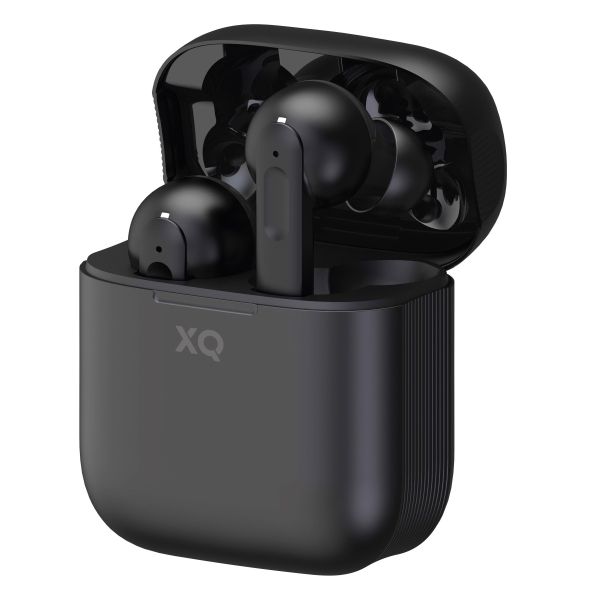 Xqisit Active Noise Cancelling True Wireless Bluetooth Earbuds - Black