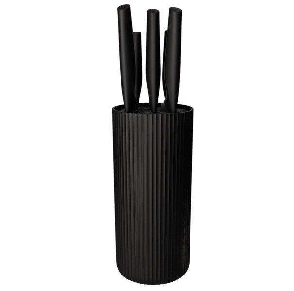 Danny Home Black Knife Sets with Stand 6pieces