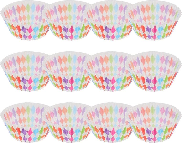 200 Piece Colorful Cupcake Paper Liners Baking Cups Standard Size Muffin