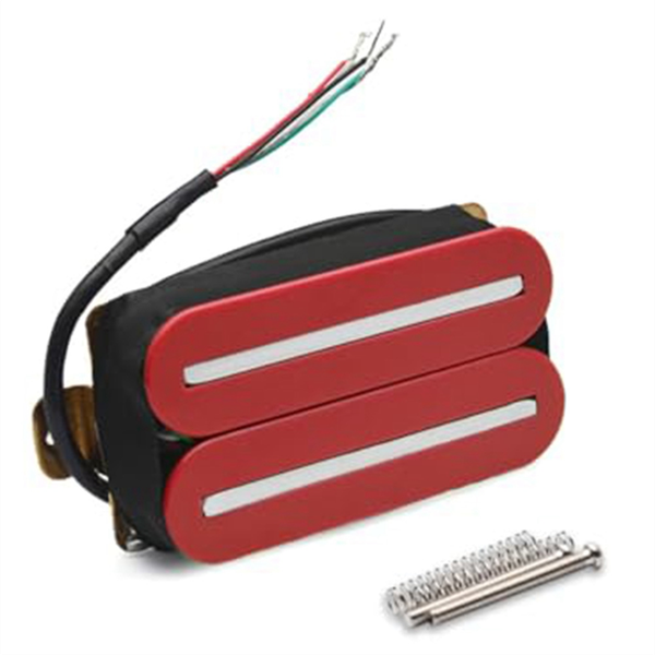 High Output Neck Pickup Dual Hot Rail Humbucker Pickups Black