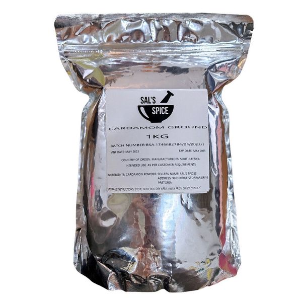 Sal's Spice Cardamon Ground - 1kg