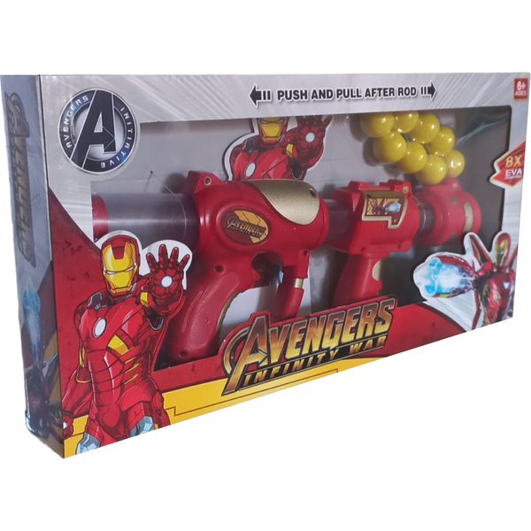 Avengers Iron Man Pump EVA Foam Gun