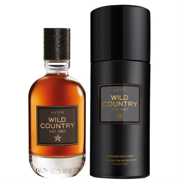 Avon - Wild Country 2pcs 75ml Perfume &amp; 150ml Body Spray Set for Him