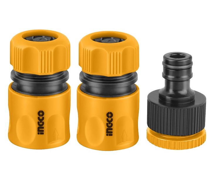 INGCO - Hose Quick Connector Set (3 Piece)
