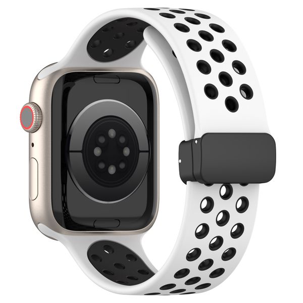 Silicone Sport Strap Compatible With Apple Watch