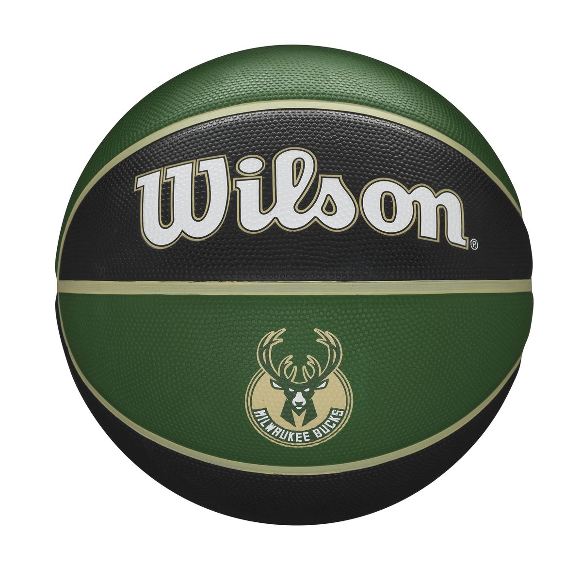 Wilson NBA Team Tribute Basketball - Milwaukee Bucks - Size 7