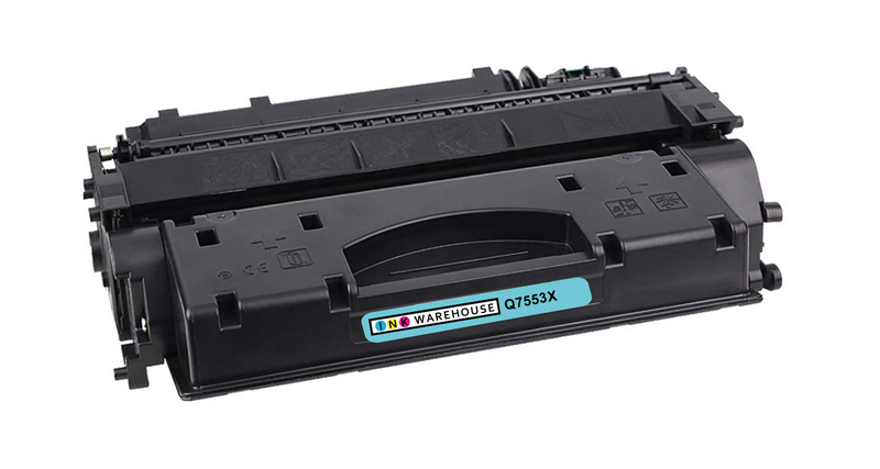 HP Q7553X # 7553/53/53X/7553/7553X Compatible Black Toner Cartridge