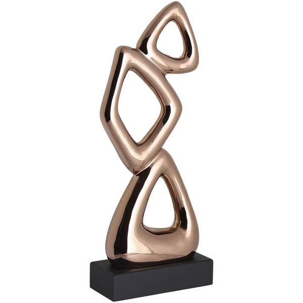 Bronze Shapes Sculpture 38cm