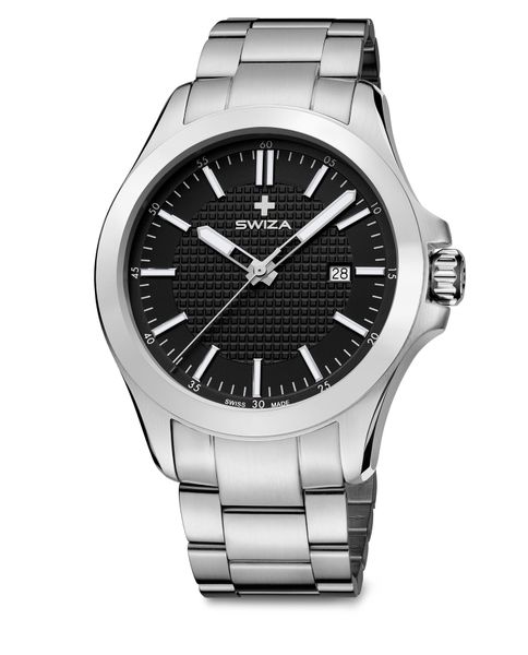 SWIZA Urbanus Watch, black metal