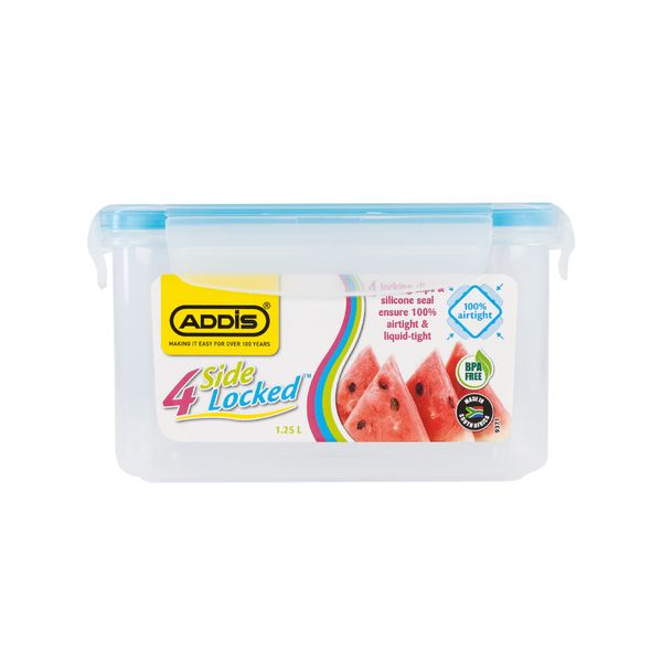 Addis - 4 Side Locked Square Saver - 1.25 Litre