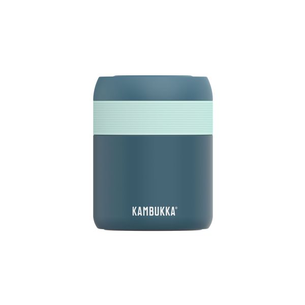 Kambukka Bora SS Double Wall Insulated Lunch Box Deep Teal - 600 ml