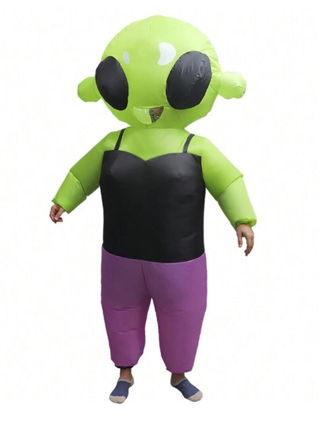 Giant Inflatable Alien Dress Up - Alien Lady