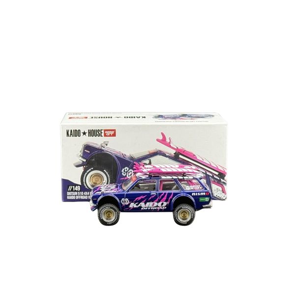 Mini GT 1/64 x Kaidohouse #149 Datsun 510 4×4 Wagon Kaido Offroad V2