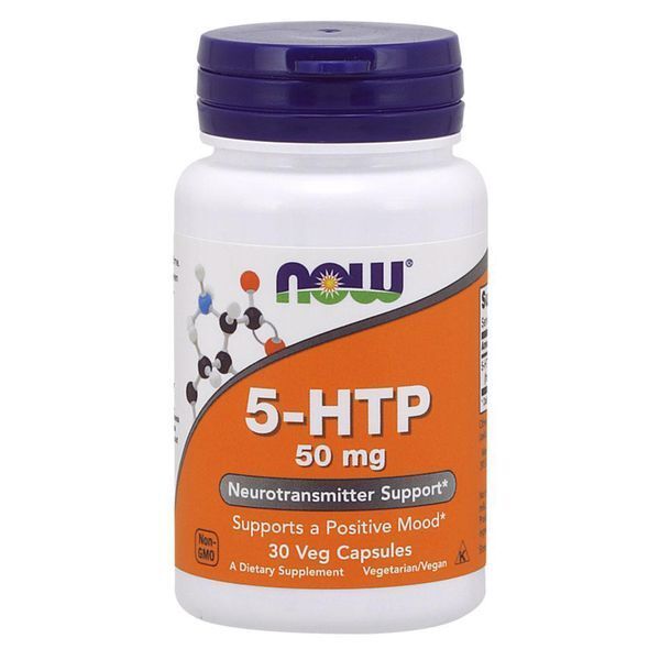 NOW Foods 5-HTP 50mg - 30 Caps