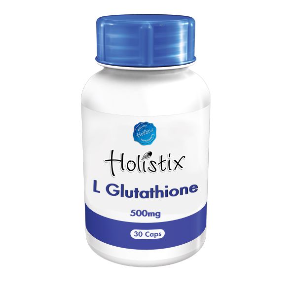 L Glutathione 500mg 30 cap - Antioxidant, Immune, Liver Detox, Amino Acids