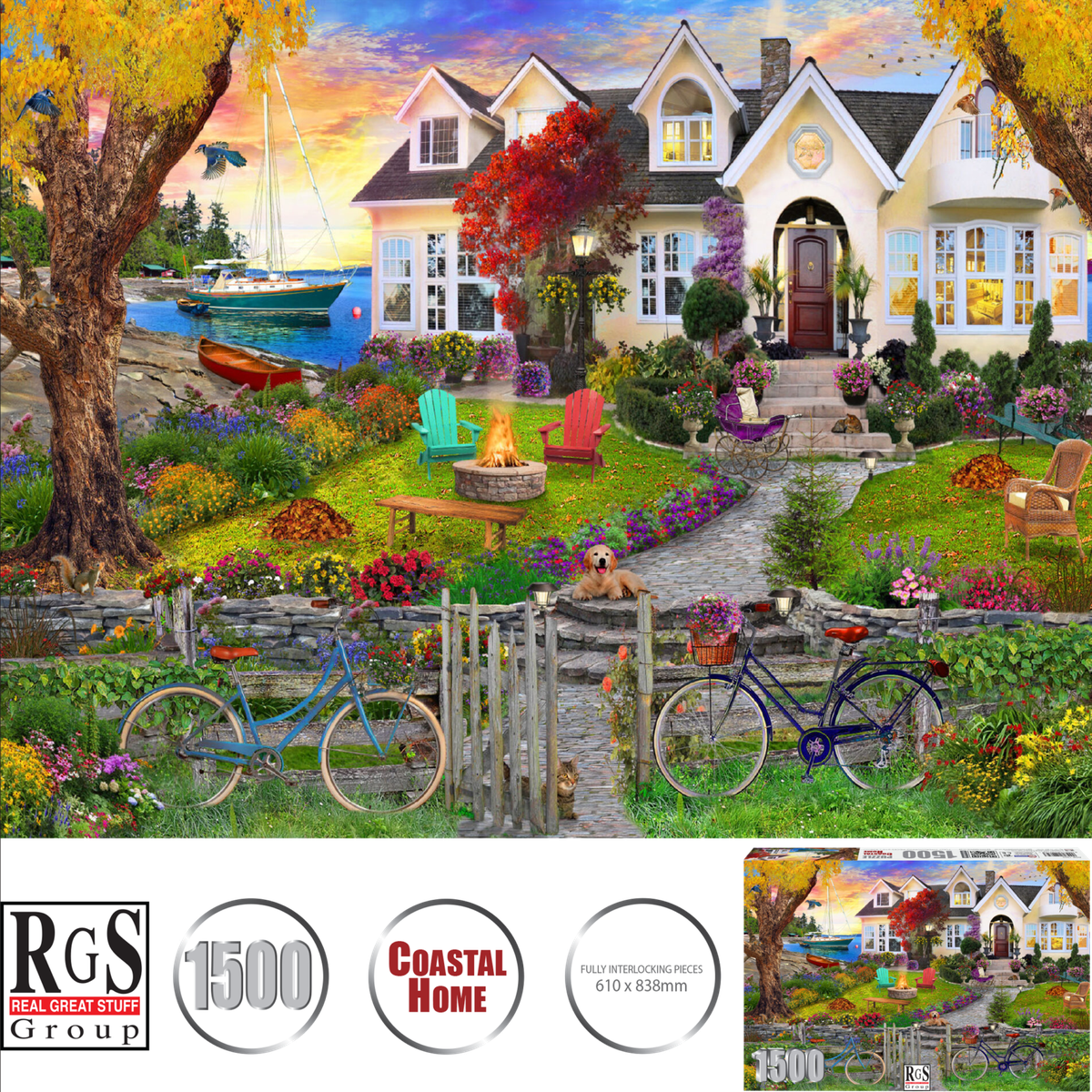 RGS Group Coastal Home1500 Piece Jigsaw Puzzle | Shop Today. Get