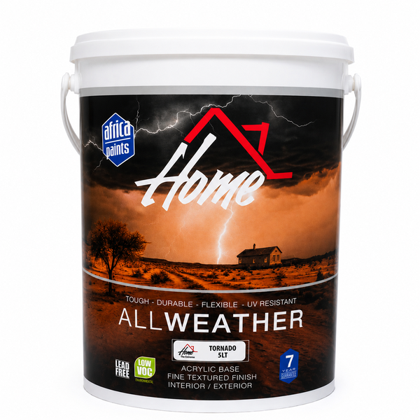 Africa Paints Home All Weather Paint - Acrylic Fine Textured Finish