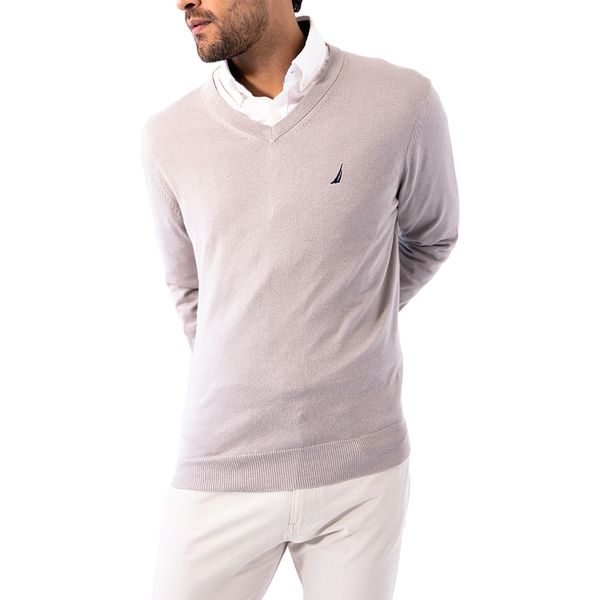 Nautica - Men's V-Neck Navtech Jersey