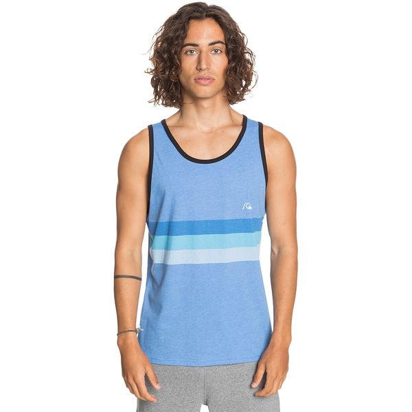 Quiksilver Men's Swell Vision Tank Top - Blue Yonder Heather