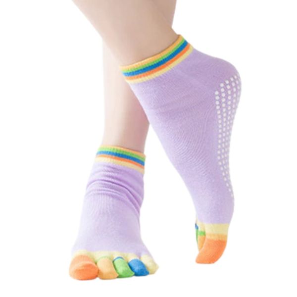 Yoga Socks - Colored Toes