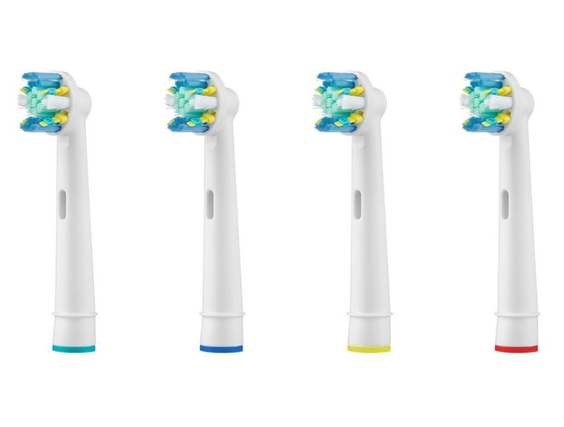PA Toothbrush Heads for Oral B Floss Action - 4 Pack
