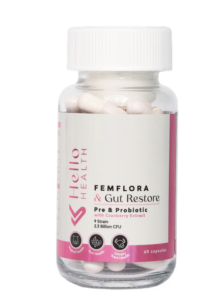 FemFlora &amp; Gut Restore Pre &amp; Probiotics