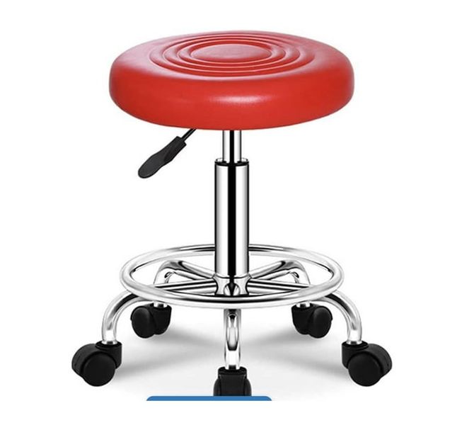 Modern and Adjustable Mini Bar Stool with Wheels -705
