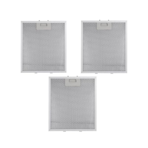 3 pcs. Metal Grease Filter, Aluminum Kitchen Hood Filters (320x260mm)