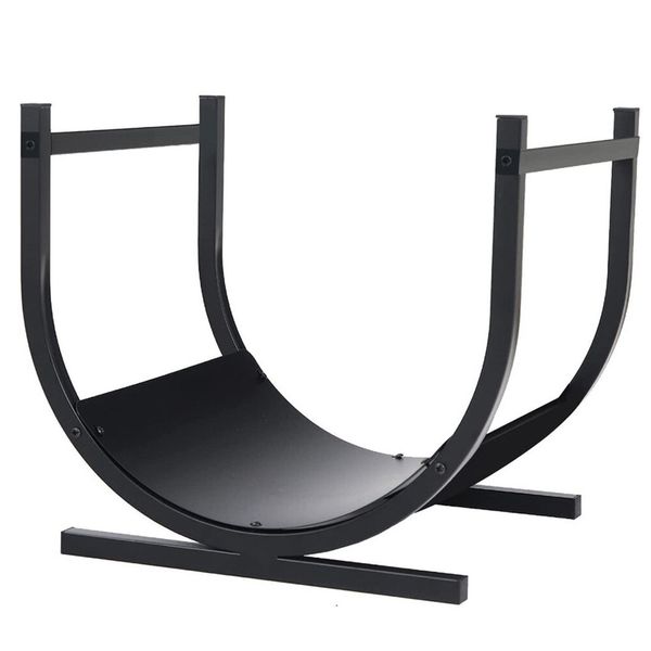 Firewood Rack-U-Shaped Firewood Rack Outdoor Firewood Log Fireside Log Rack