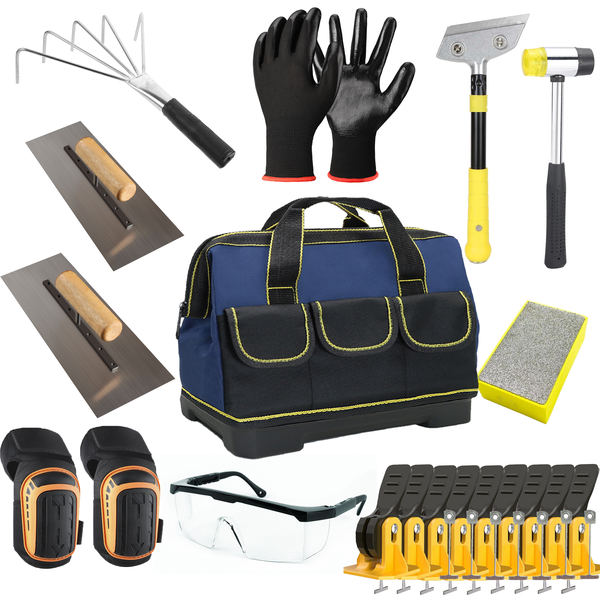 Tile Installation Kit - Tile Tool Kit Laying Set Tile Leveling System Set