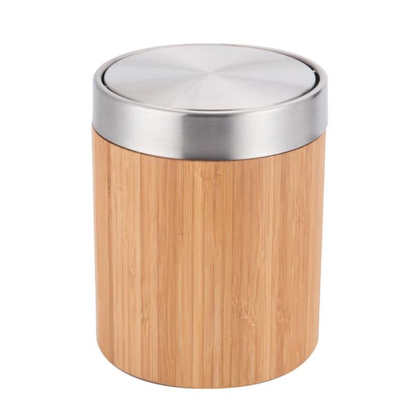 Sensea Dustbins Bamboo Small 2.6l Bamboo