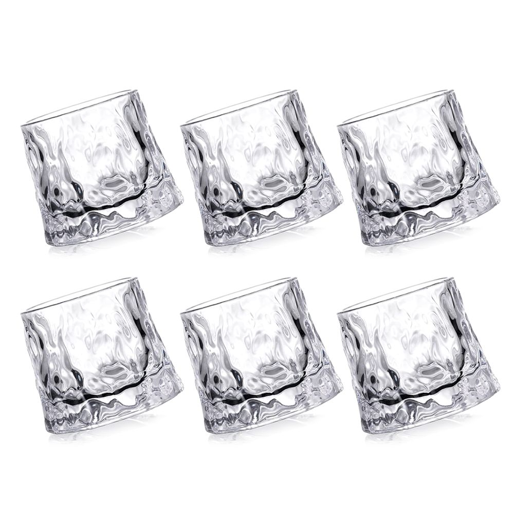 Dream Home Premium Hand Cut Crystal Whiskey Scotch Glasses Set Of 6 Shop Today Get It