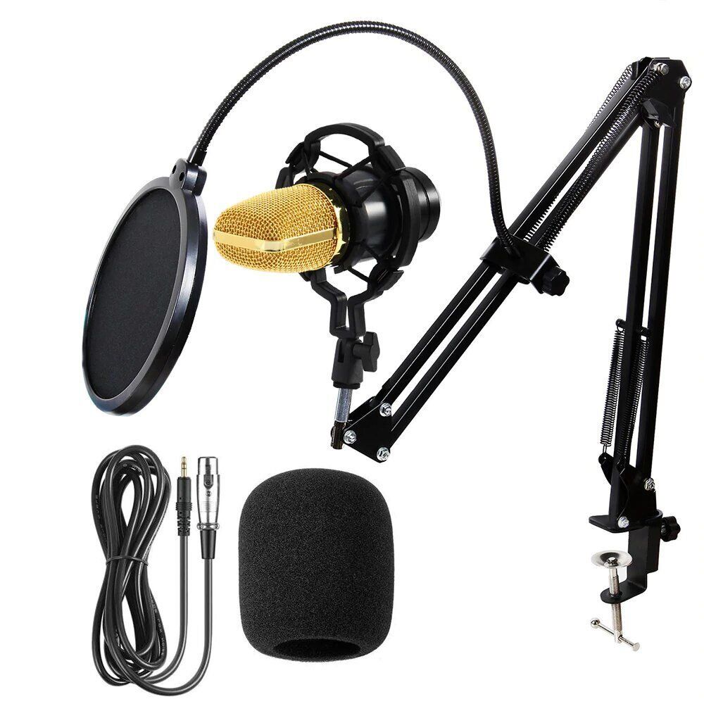 Wired Condenser Microphone Kit For Studio Recording Shop Today. Get