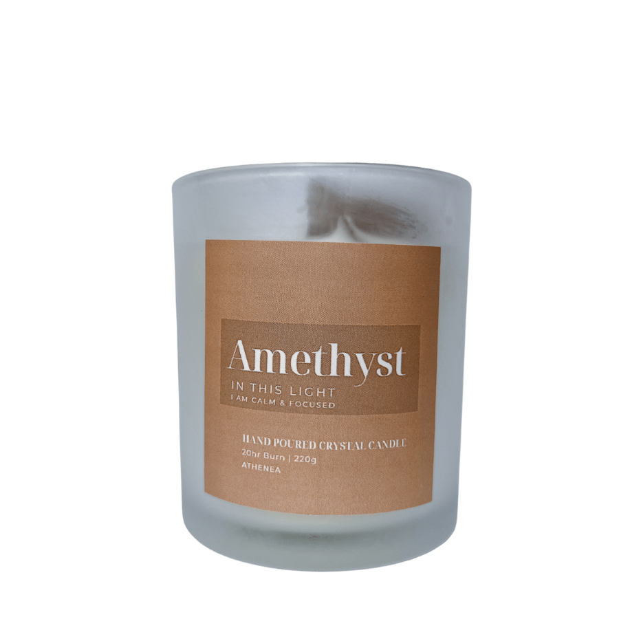 Amethyst Crystal Scented Candle Buy Online in South Africa