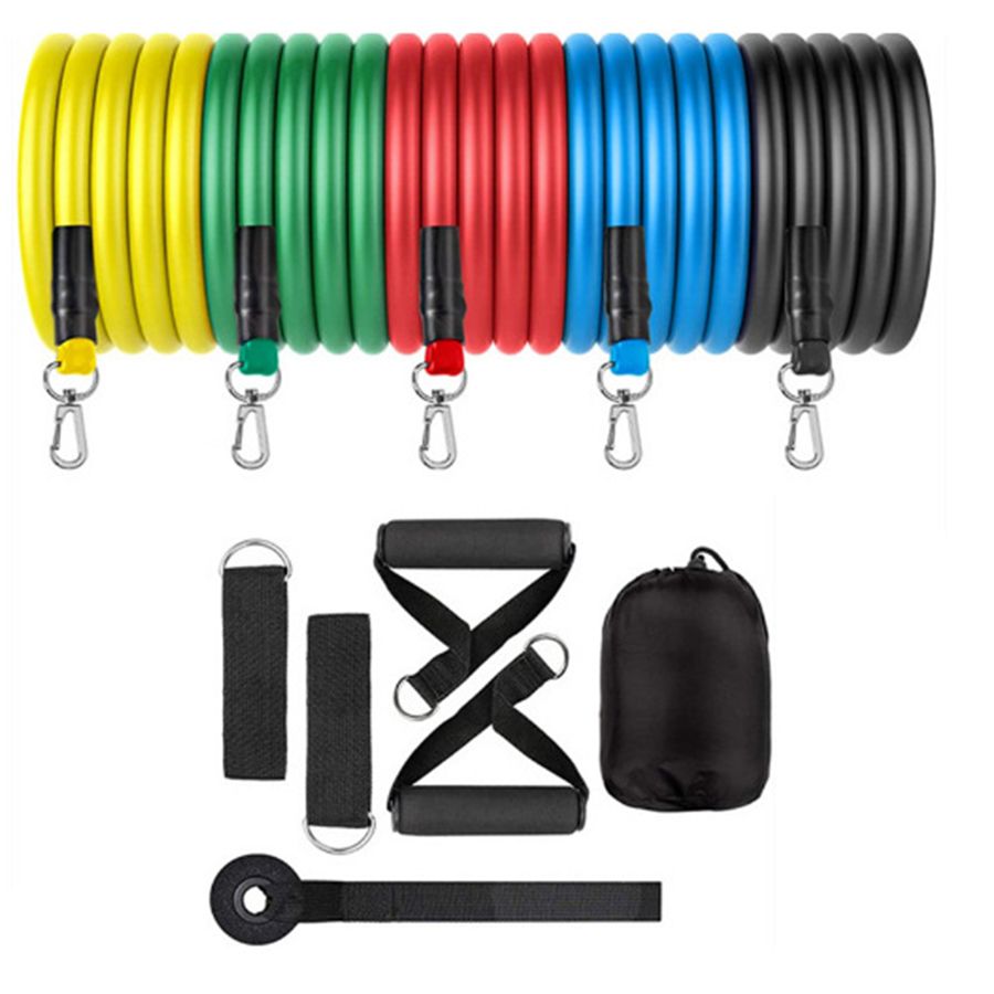 5 Piece - Fitness Exercise Resistance Band